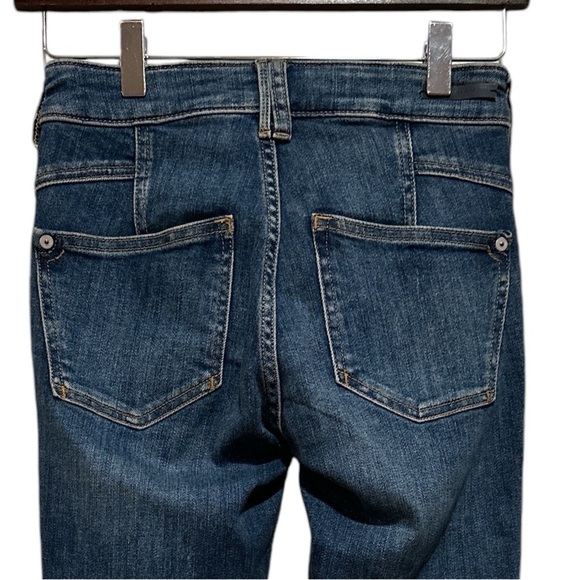 ANTHROPOLOGIE Pilcro Letterpress Chic Denim Blue Stretch Women's Jeans 25 - Picture 13 of 13